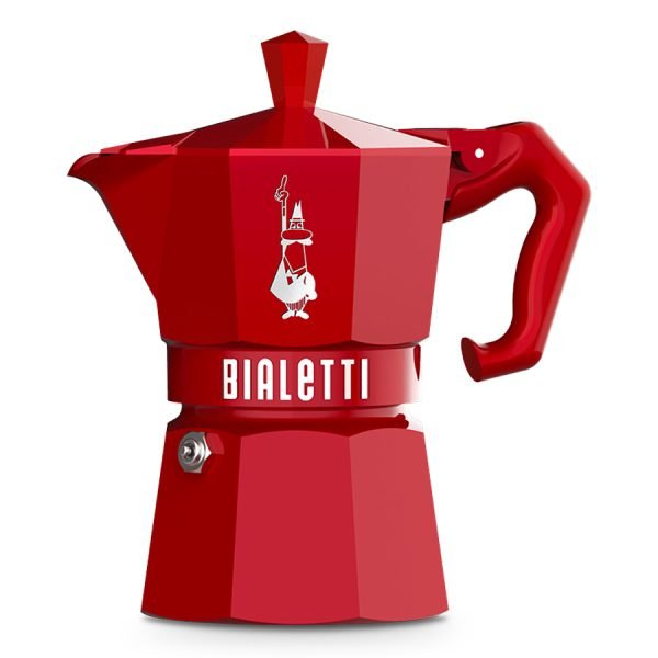 cafetera bialetti roja