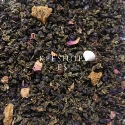 Té Azul Oolong Pastel De Frutos Rojos