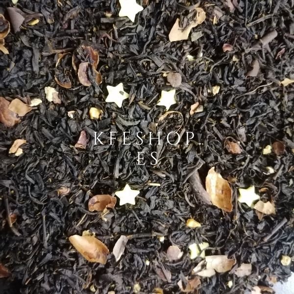Té negro aromatizado Brownie con cacao y frutos secos