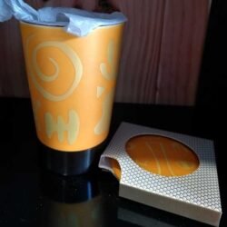 Taza de té Teaeve, modelo Opera amarillo, Porcelana 0,35l