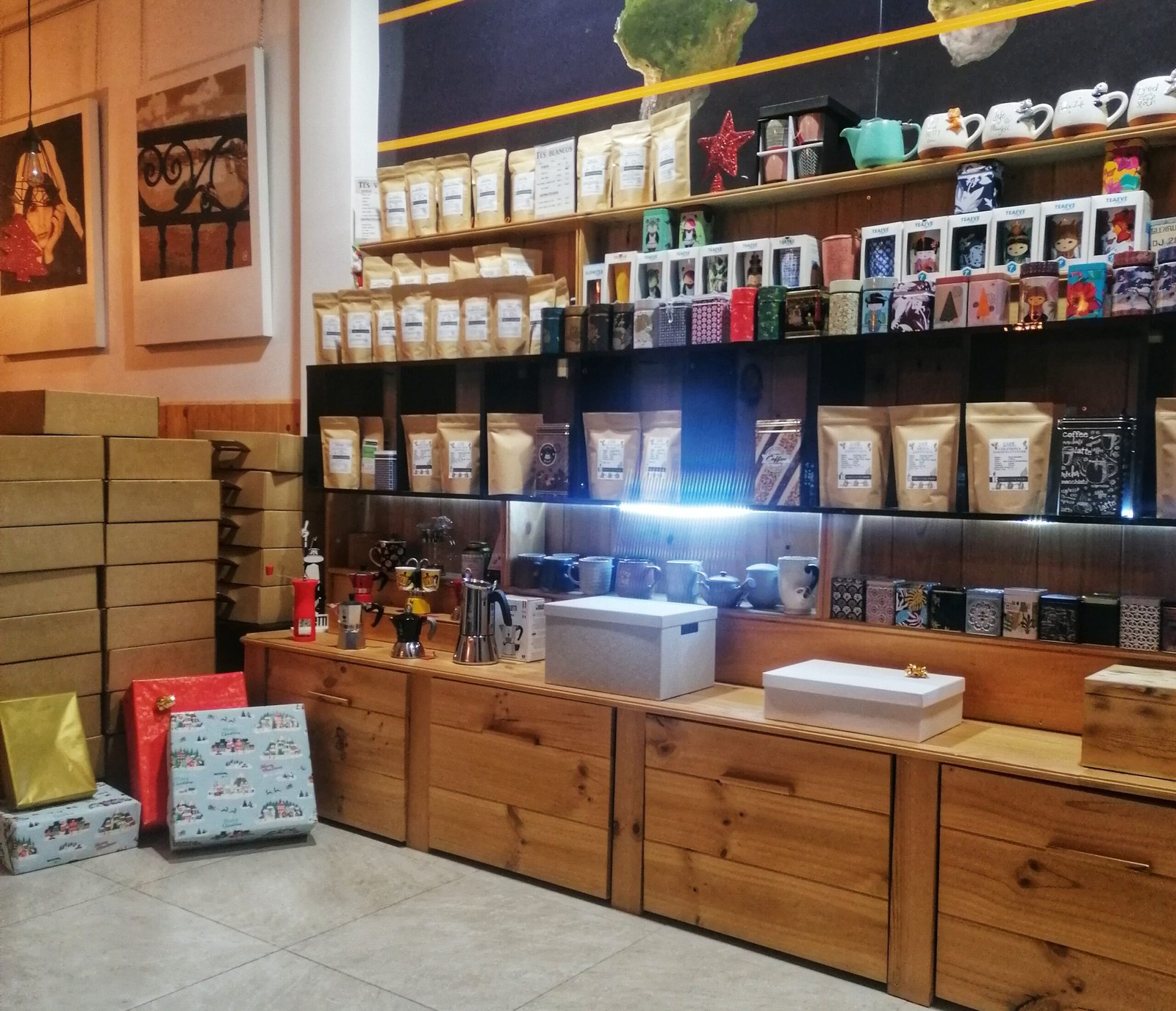 Tienda especializada en café y té en Cantabria