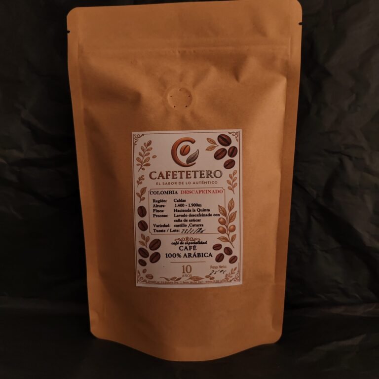 comprar cafe de especialidad descafeinado