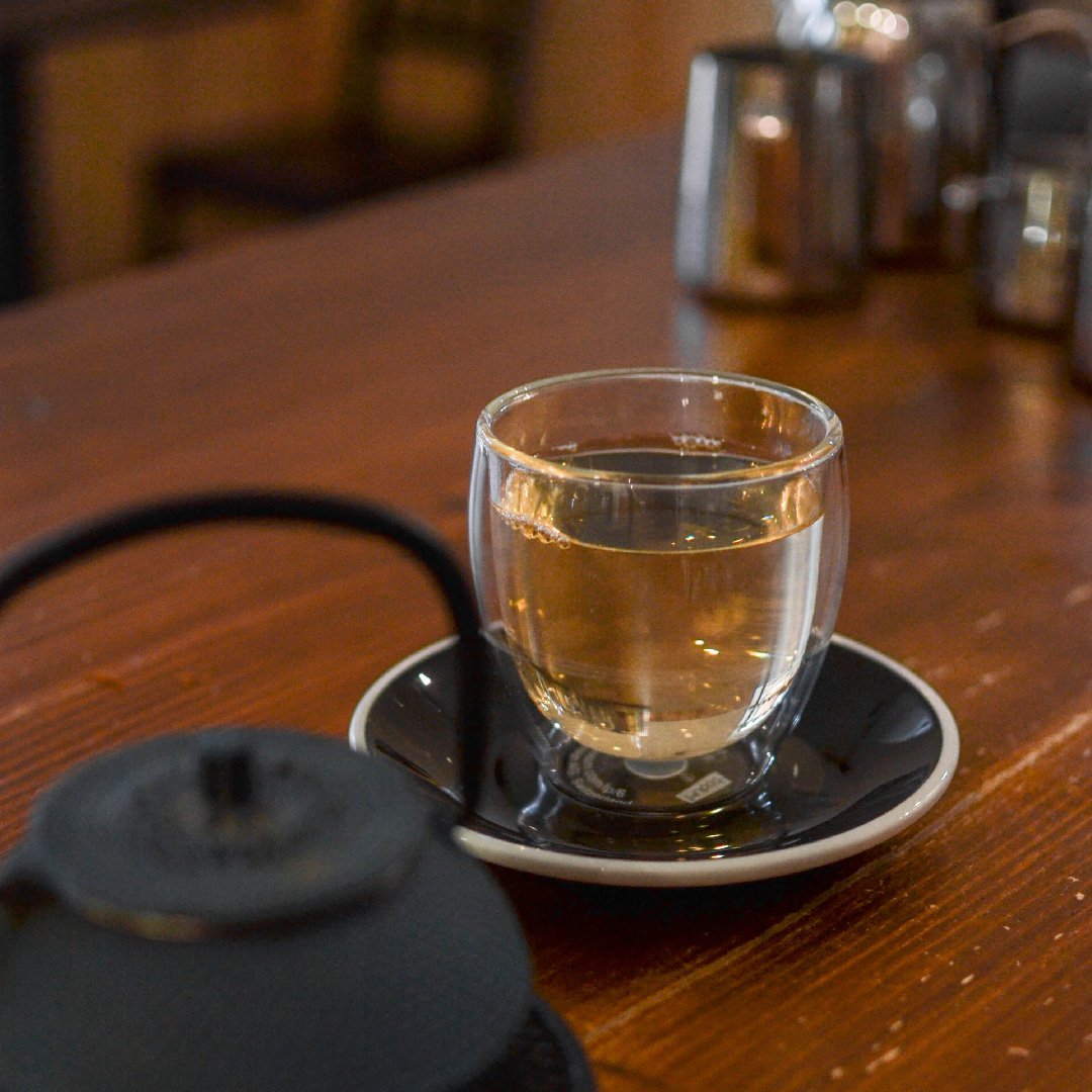 te blanco infusionado en tiempo correcto