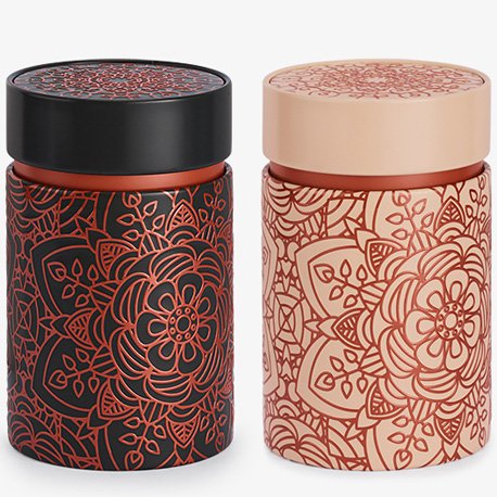 Lata manjula, para 150 gr Negro