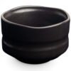 Cuenco de cerámica para matcha Negro