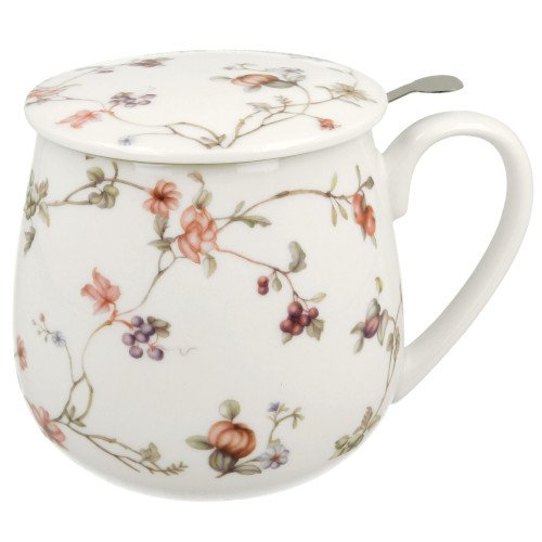 Taza safa, porcelana 0,40 l. filtro y tapa