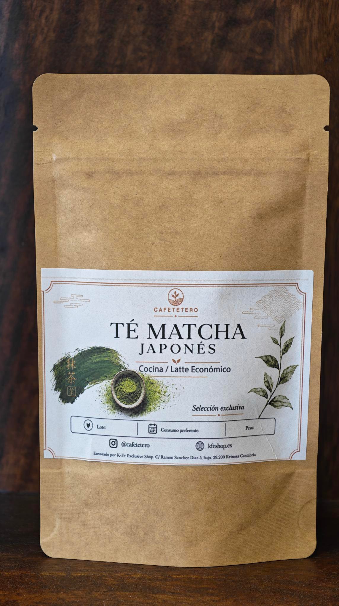Matcha Cocina ECO de Japón 100 g